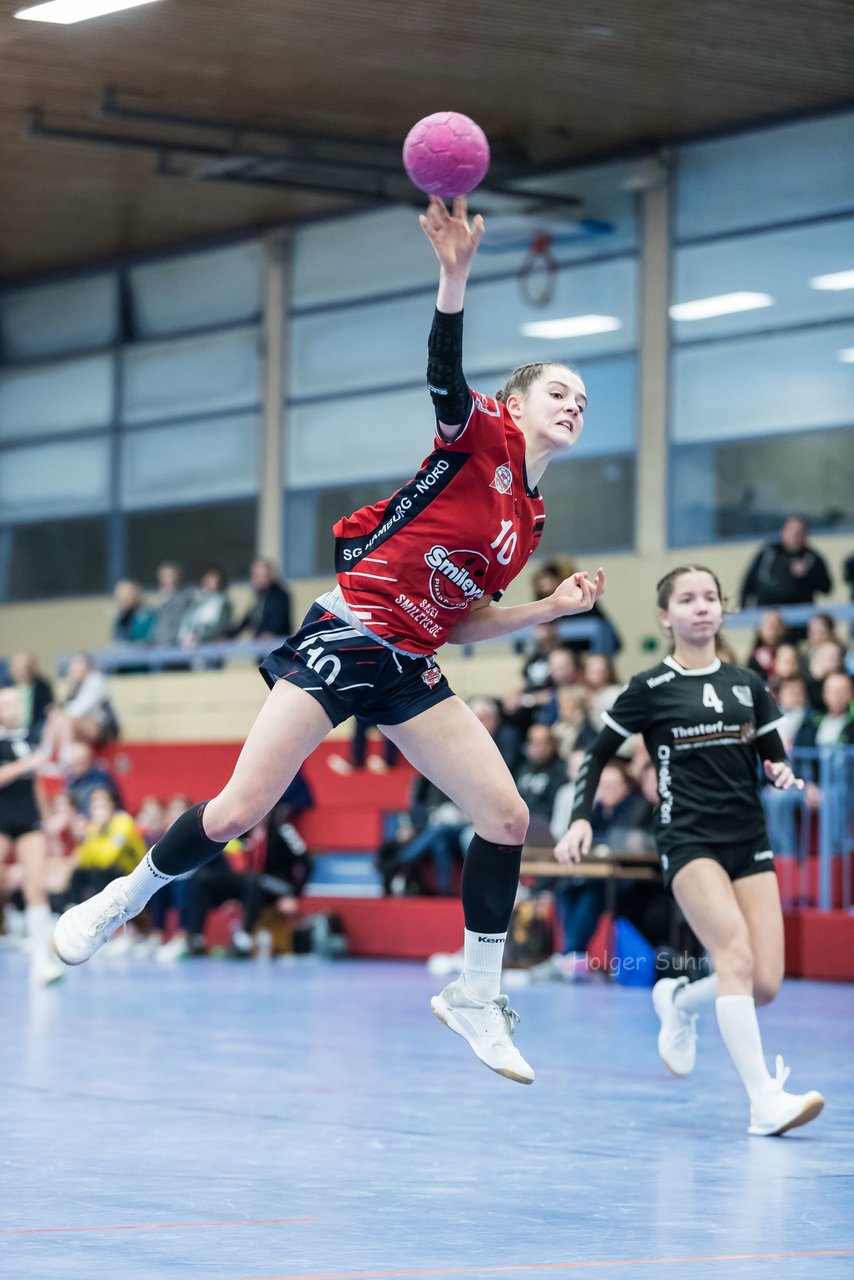 Bild 201 - B-Juniorinnen SG HH Nord - SV Henstedt Ulzburg : Ergebnis: 23:22